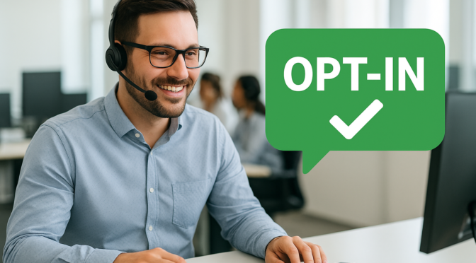 Opt-in telephonique
